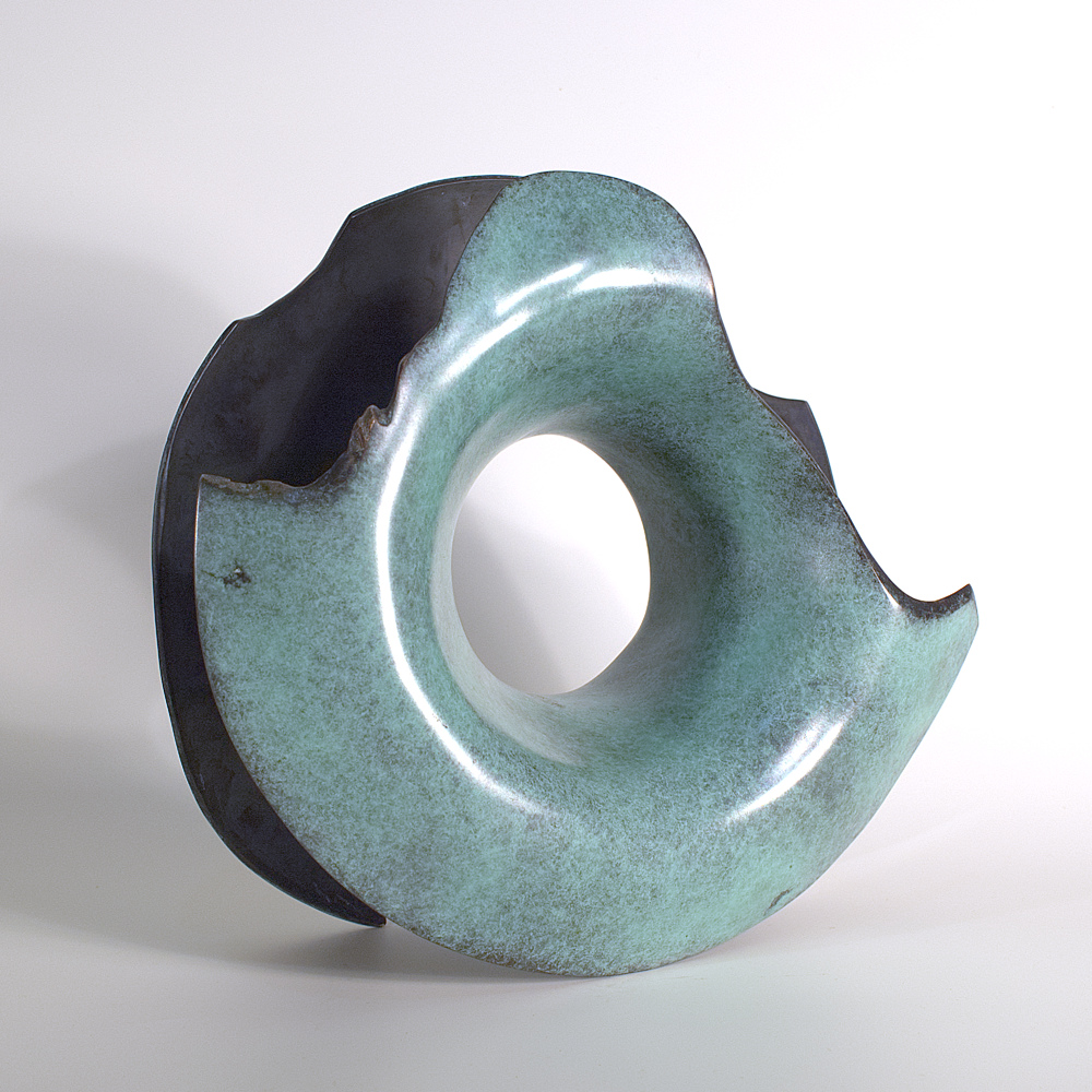 Annular form #1. One of an edition of 8 from an original sculpture in wood by Steve Howlett.