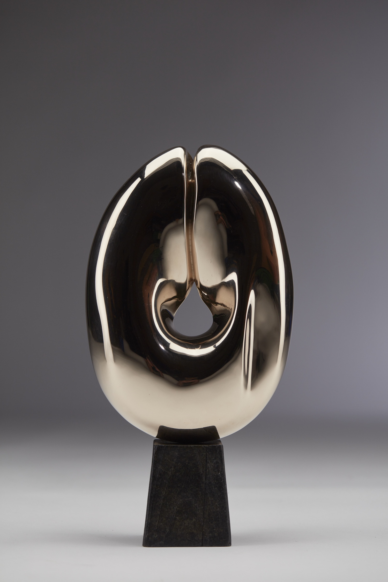 She #1. Modern bronze sculpture by Steve Howlett. 2013