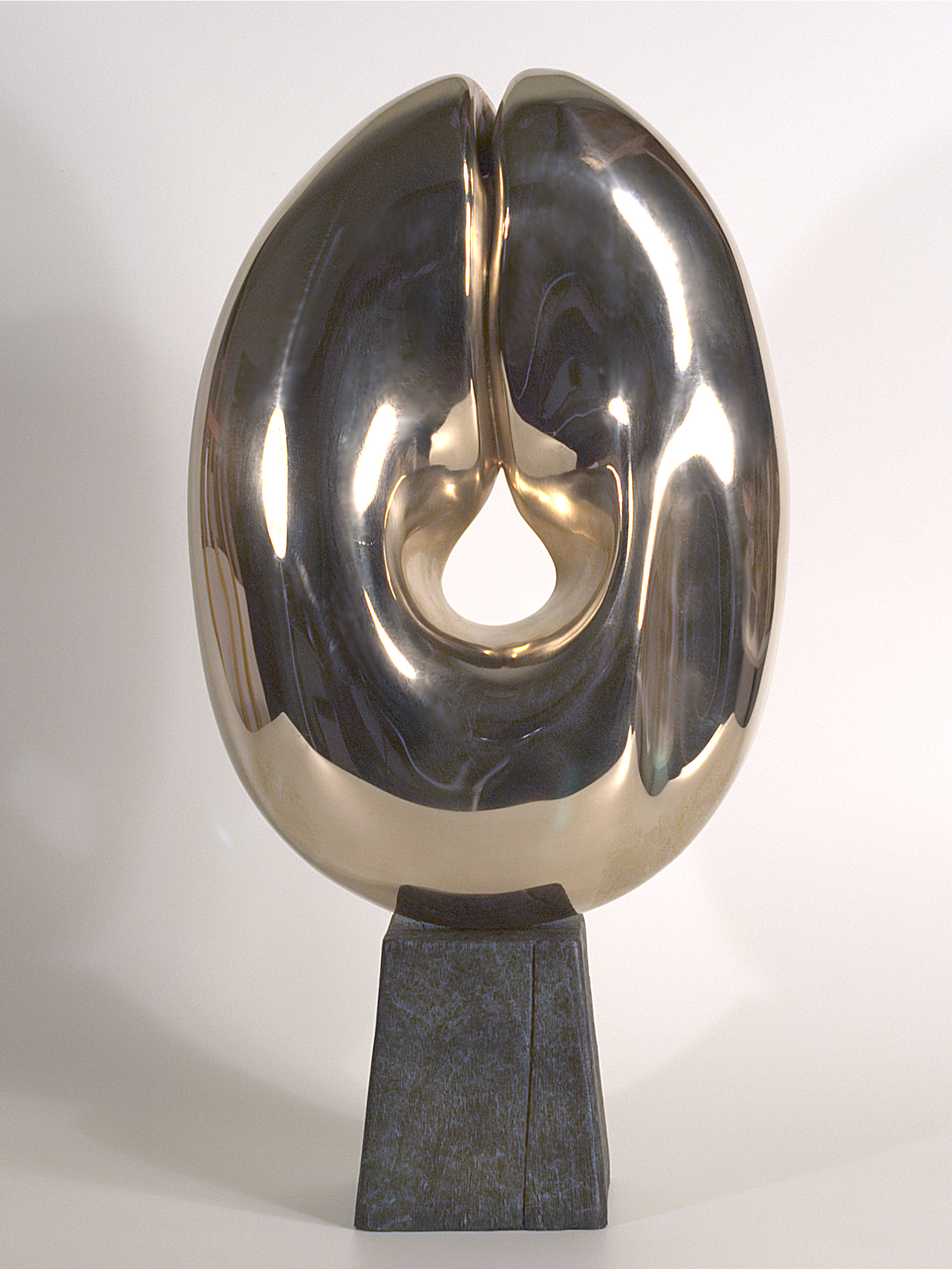 She #1. Modern bronze sculpture by Steve Howlett. 2013