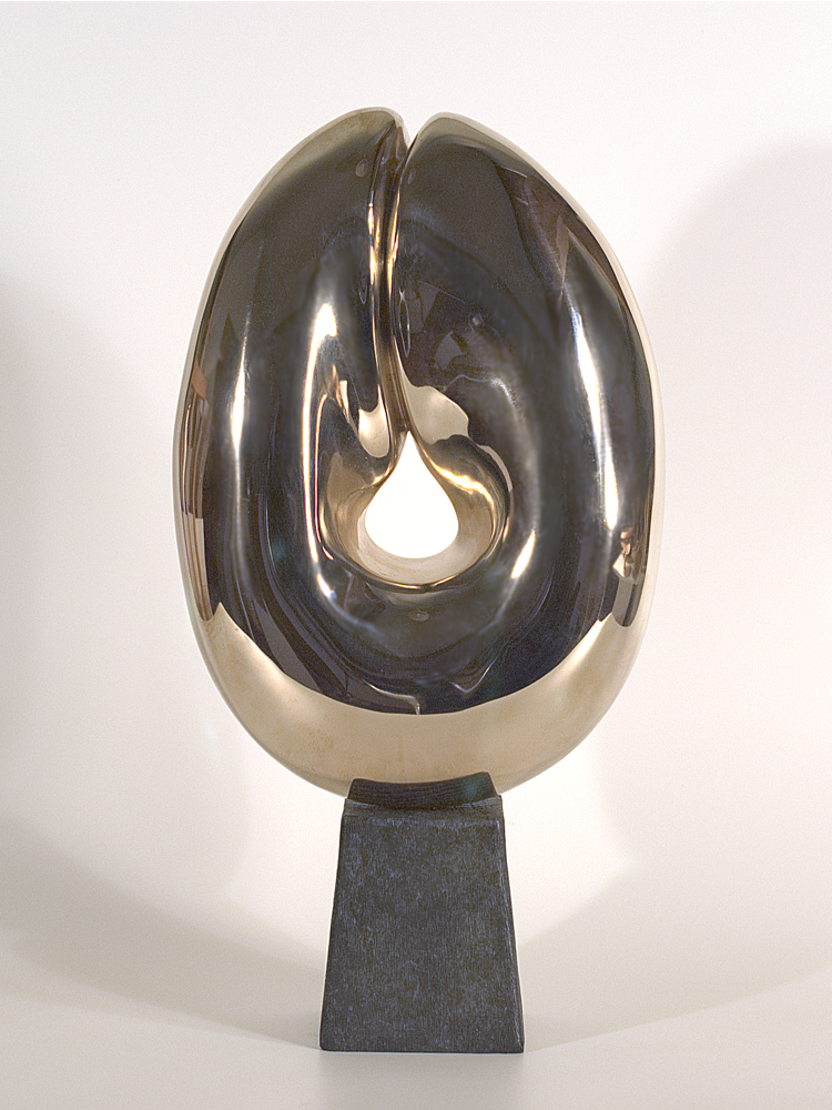 She #1. Modern bronze sculpture by Steve Howlett. 2013